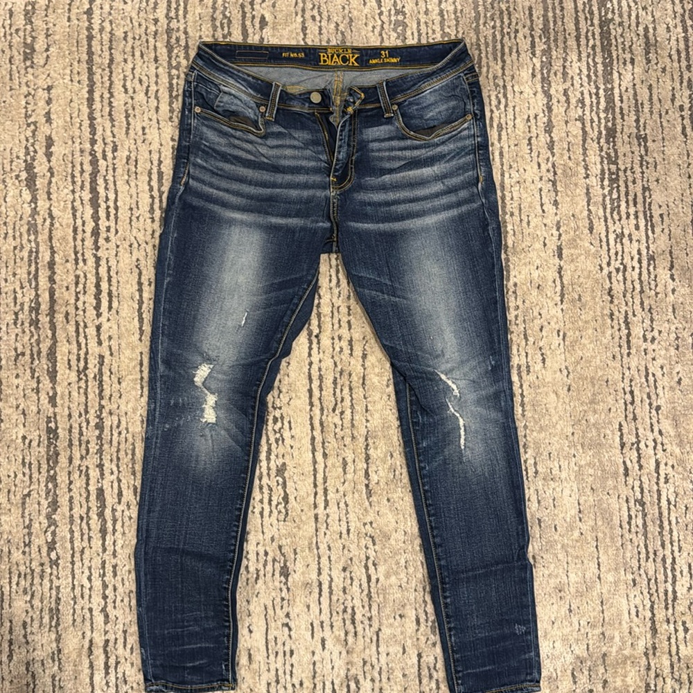 Women’s Buckle Black Jeans